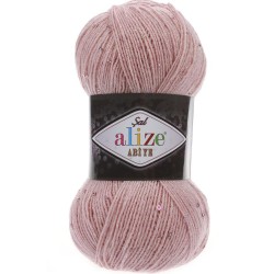 Alize Şal Abiye Pullu İp 161 Pudra