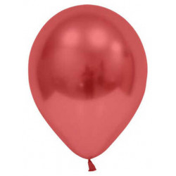 Balon Krom Parlak 10 İnc Kırmızı ( 50 Adet )