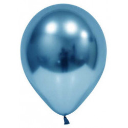 Balon Krom Parlak 10 İnc Mavi ( 50 Adet )