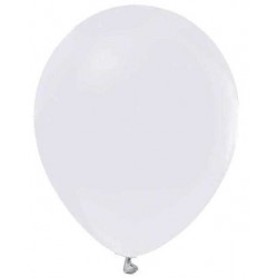 Balon Metalik Düz 5 İnc Beyaz ( 100 Adet )