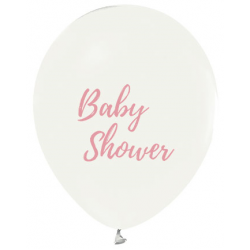 Balon Şeffaf Baby Shower Pembe ( 100 Adet )