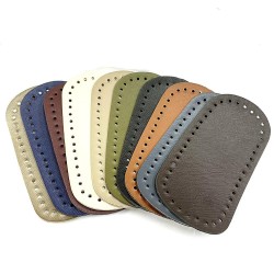 Çanta Tabanı Deri 10x20 Cm Oval ( 1 Adet )