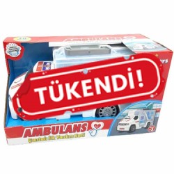 Çantalı Ambulans Kamyon ( 10 Parçalı İlk Yardım Seti )