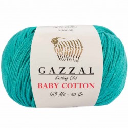 Gazzal Baby Cotton Örgü İpi 3426 Turkuaz