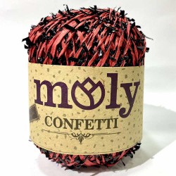 Moly Confetti Kağıt İp ( 50 Gram ) 27 Kırmızı