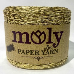 Moly Ebruli Kağıt İp (250 Gr) Altın