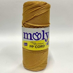 Moly Polyester Makrome İpi Gold Sarı ( 100 Gr )