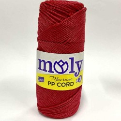 Moly Polyester Makrome İpi Kırmızı ( 100 Gr )