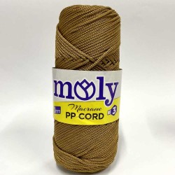 Moly Polyester Makrome İpi Koyu Bej ( 100 Gr )