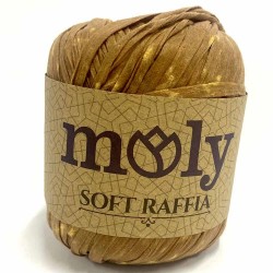 Moly Soft Rafya İpi ( 50 Gram ) Kahverengi