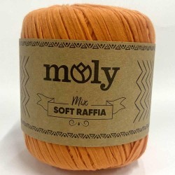 Moly Soft Rafya İpi ( 50 Gram ) Turuncu