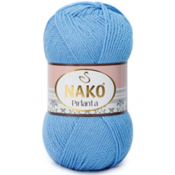Nako Pırlanta Örgü İpi 6976 Canlı Mavi