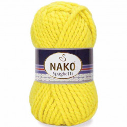 Nako Spaghetti Örgü İpi 10633 Sarı